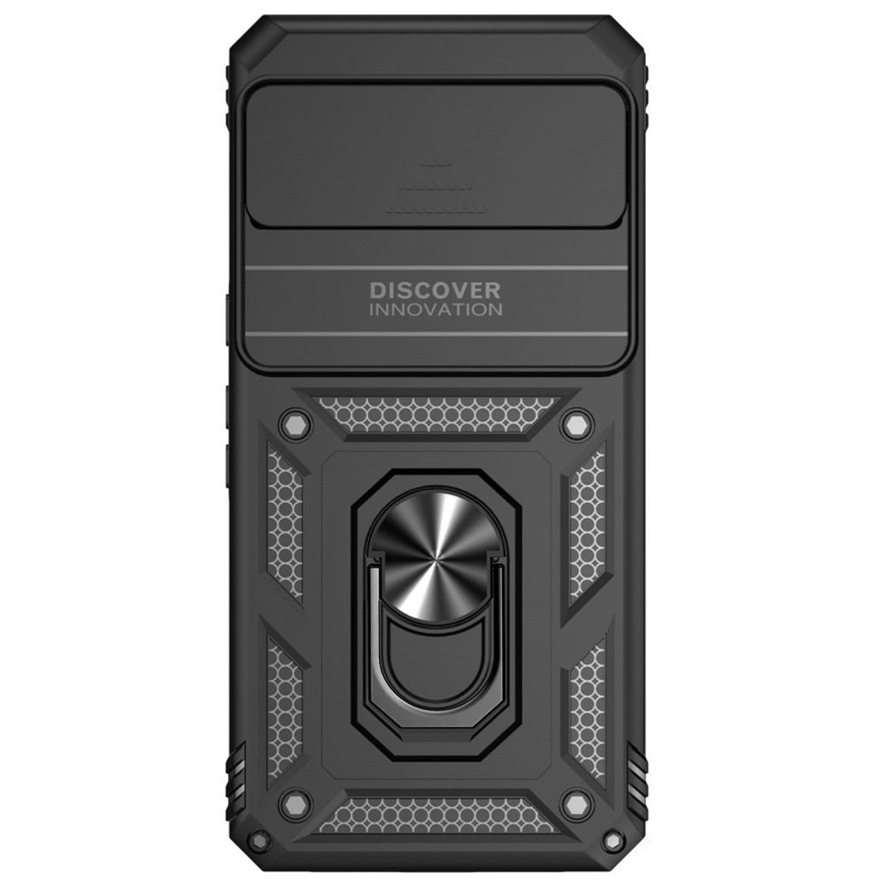 Coque Hybride Ring avec Protège Caméra Google Pixel 8 Pro, Noir