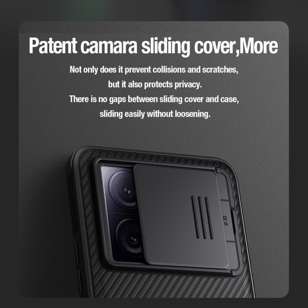 Coque CamShield Xiaomi 13T Pro, noir