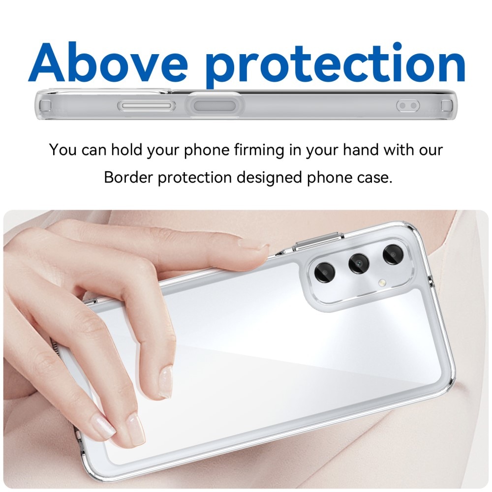 Coque Hybride Crystal Hybrid Samsung Galaxy A05s, transparent