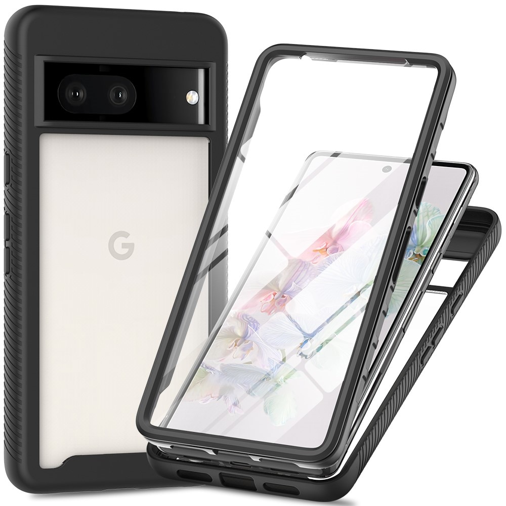 Coque Full Protection Google Pixel 8, noir