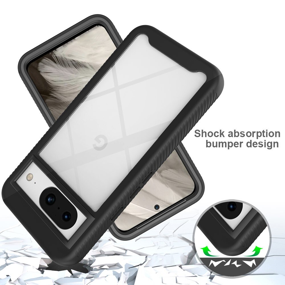 Coque Full Protection Google Pixel 8, Noir