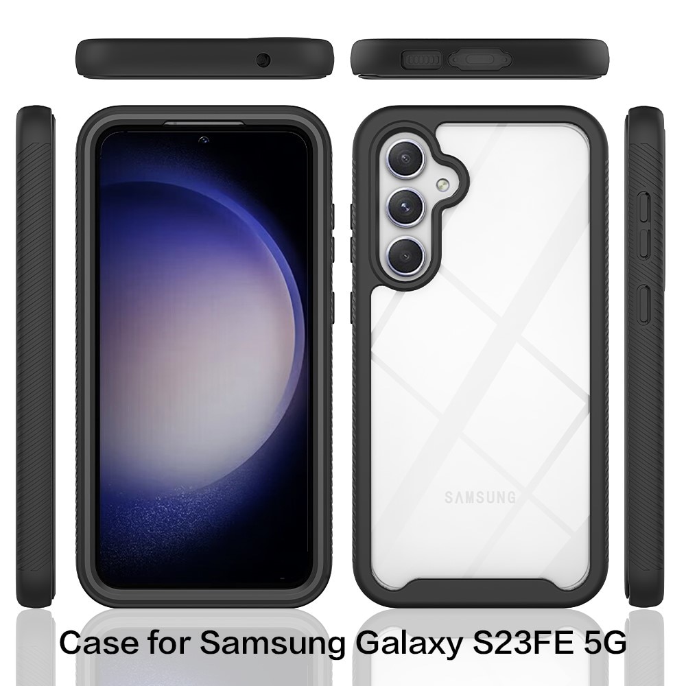 Coque Full Protection Samsung Galaxy S23 FE, noir
