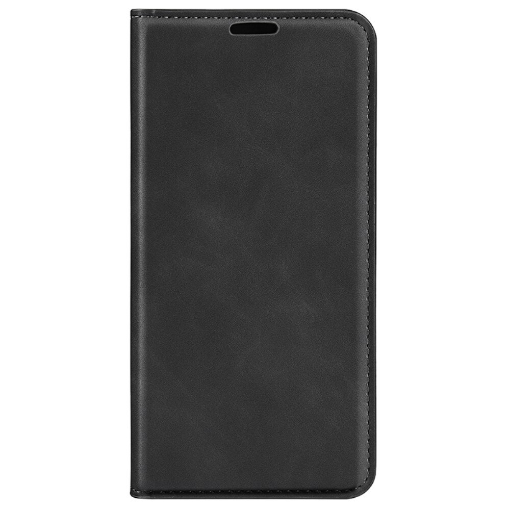 Coque portefeuille mince Samsung Galaxy A25, Noir