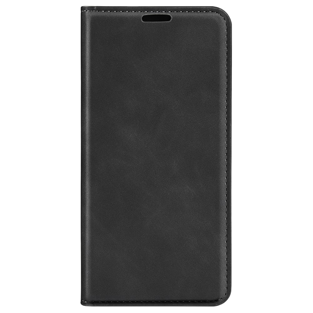 Coque portefeuille mince Samsung Galaxy A15, noir