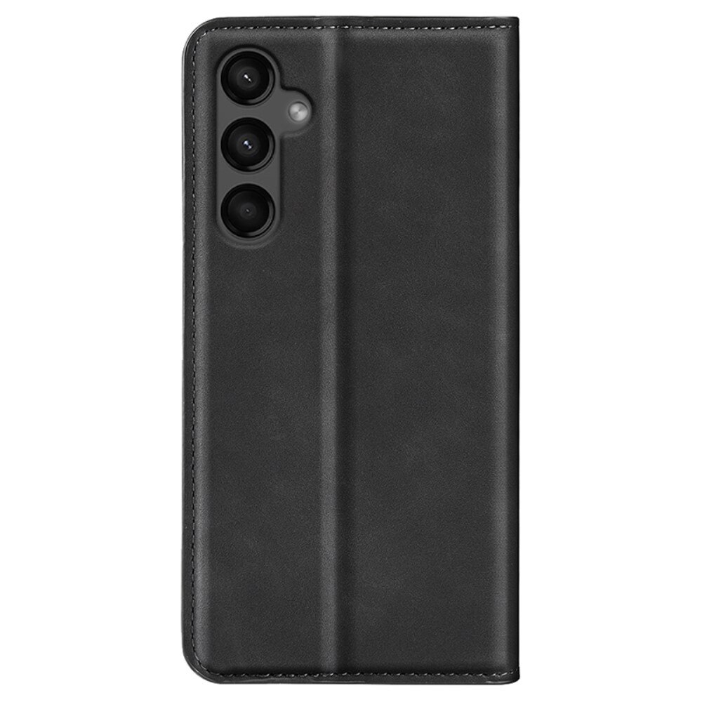 Coque portefeuille mince Samsung Galaxy A15, noir