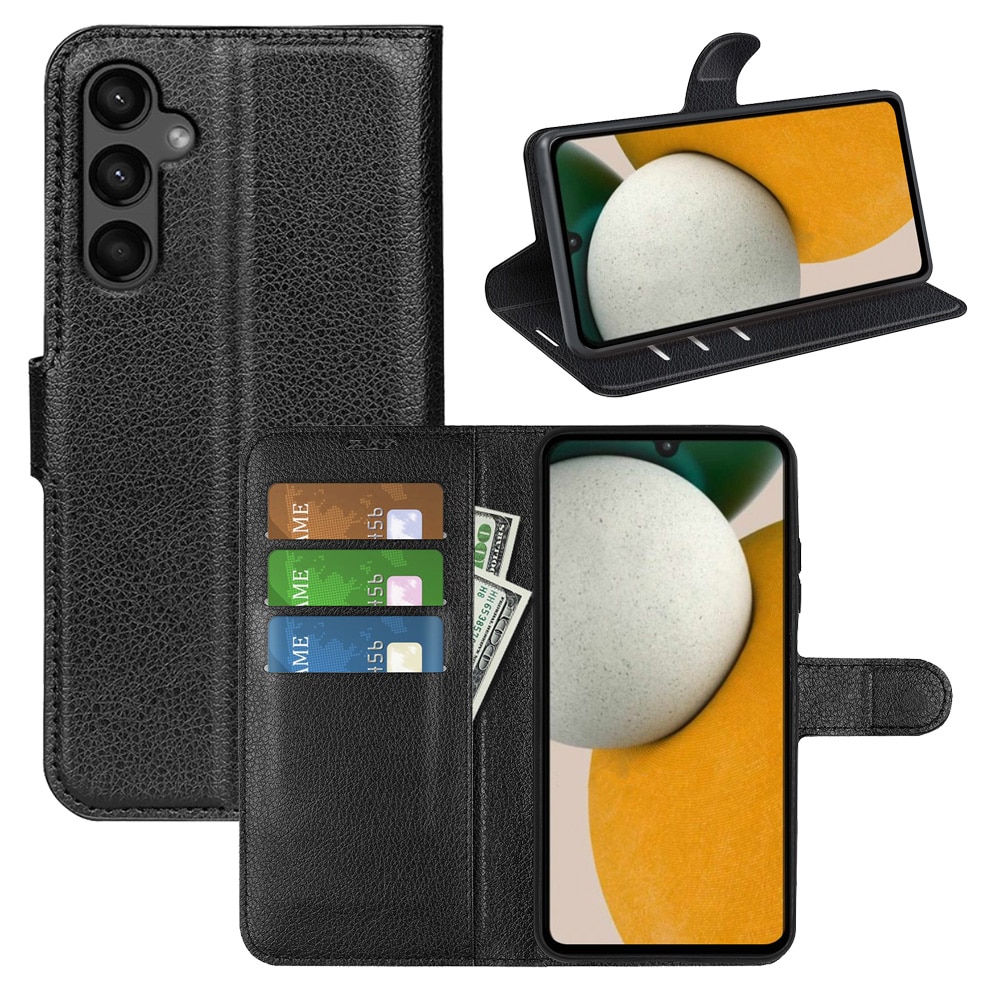 Coque portefeuille Samsung Galaxy A15, Noir