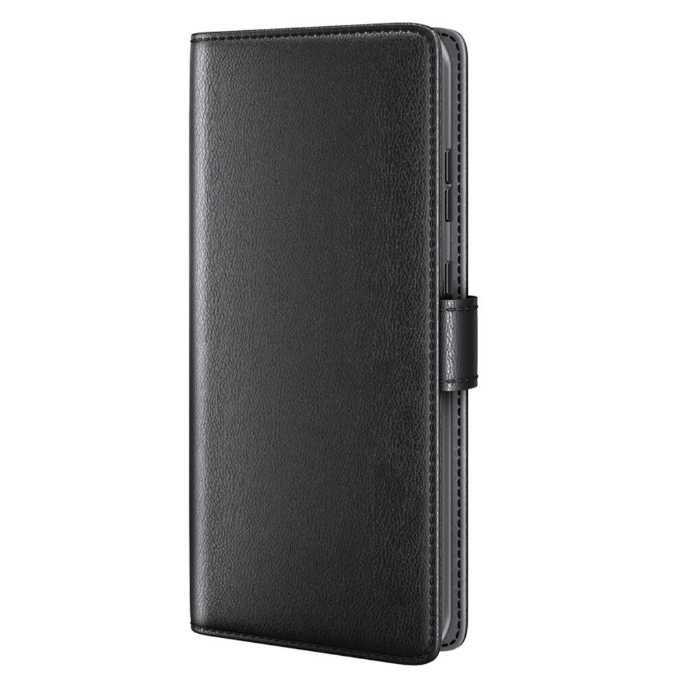 Étui en cuir veritable  Nokia G42, Noir