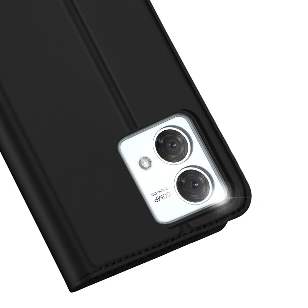 Étui portefeuille Skin Pro Series Motorola Moto G84, Black