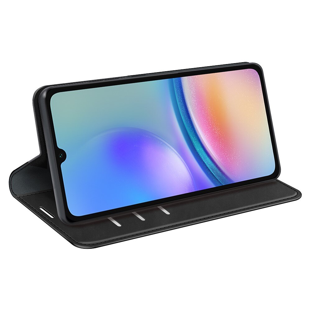 Coque portefeuille mince Samsung Galaxy A05s, Noir