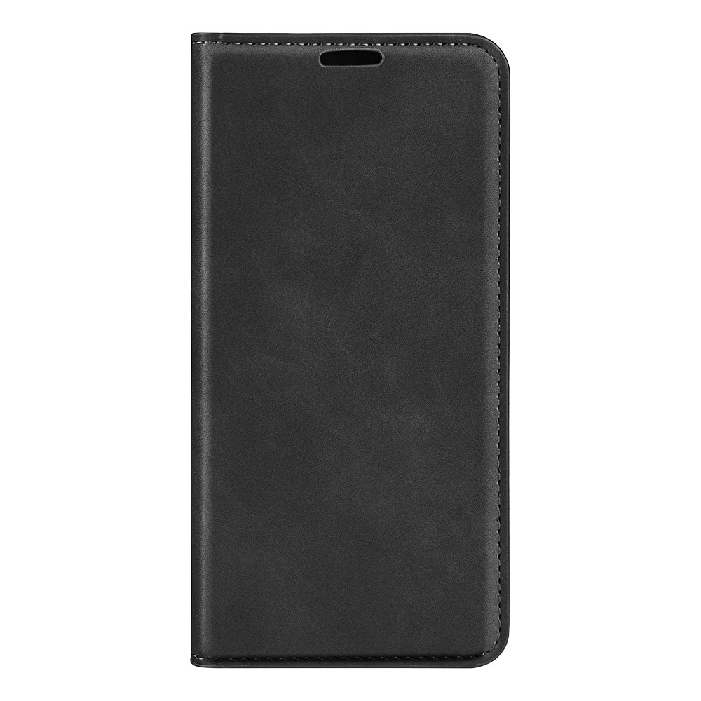 Coque portefeuille mince Xiaomi Redmi Note 13 Pro Plus, noir