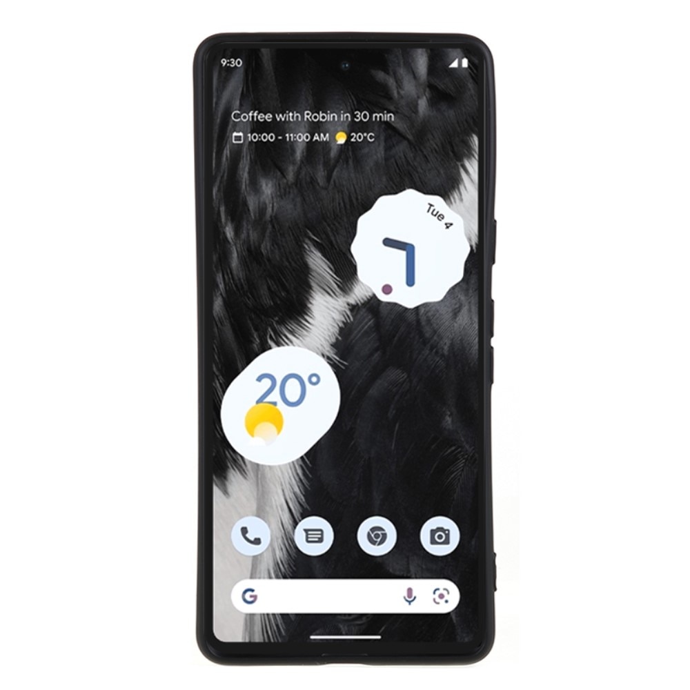 Coque TPU résistante aux chocs Google Pixel 8, Noir