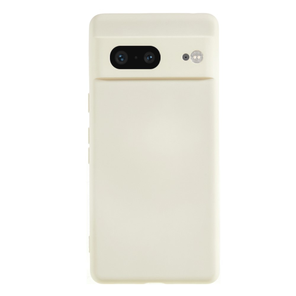 Coque TPU résistant aux chocs Google Pixel 8, blanc