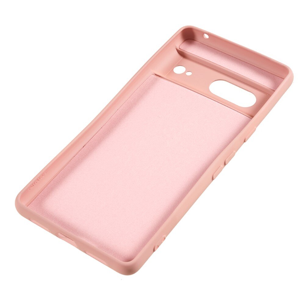 Coque TPU résistante aux chocs Google Pixel 8, Rose
