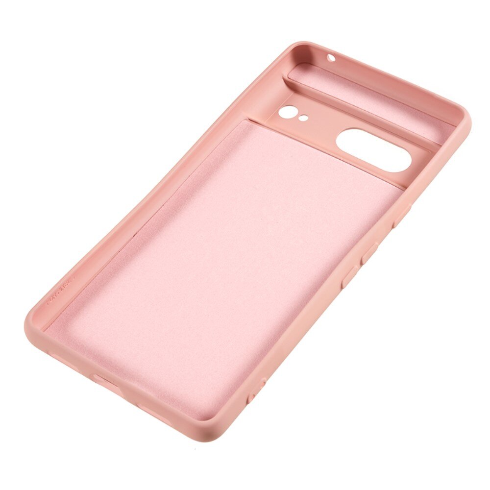 Coque TPU résistant aux chocs Google Pixel 8, rose