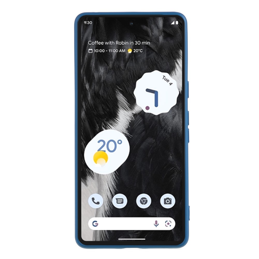 Coque TPU résistant aux chocs Google Pixel 8, bleu