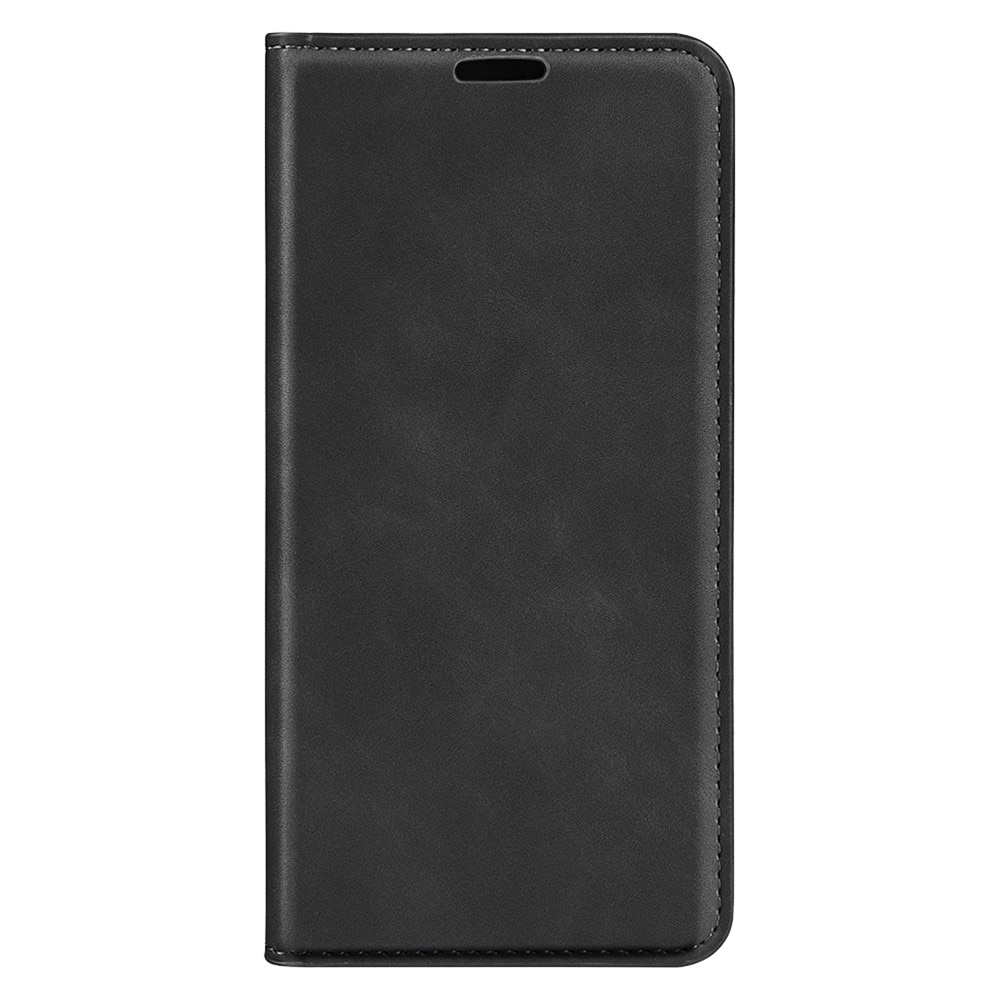 Coque portefeuille mince Xiaomi Redmi Note 13 Pro, noir