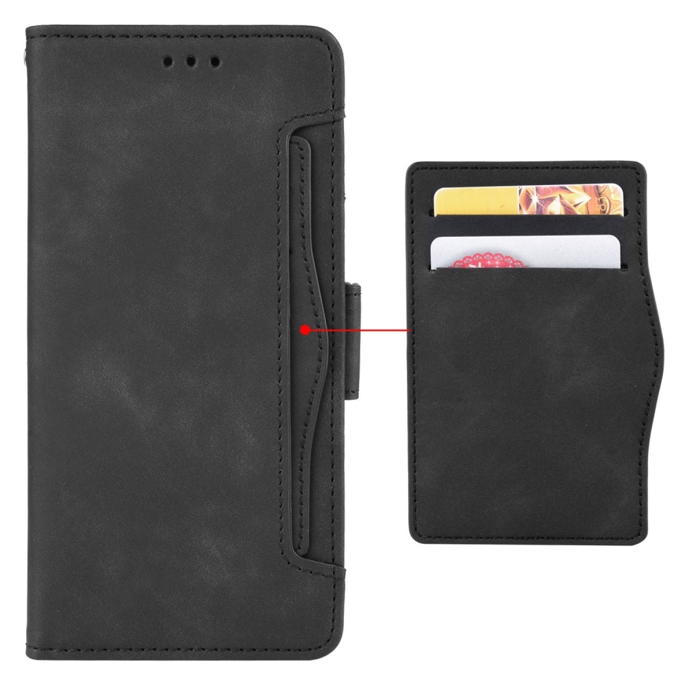 Étui portefeuille Multi Xiaomi Redmi Note 13 Pro, noir
