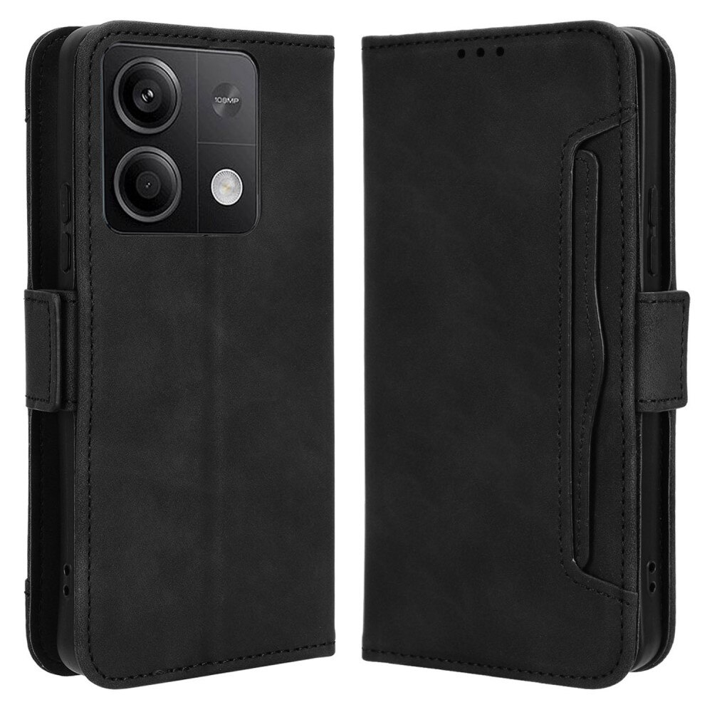 Étui portefeuille Multi Xiaomi Redmi Note 13, noir