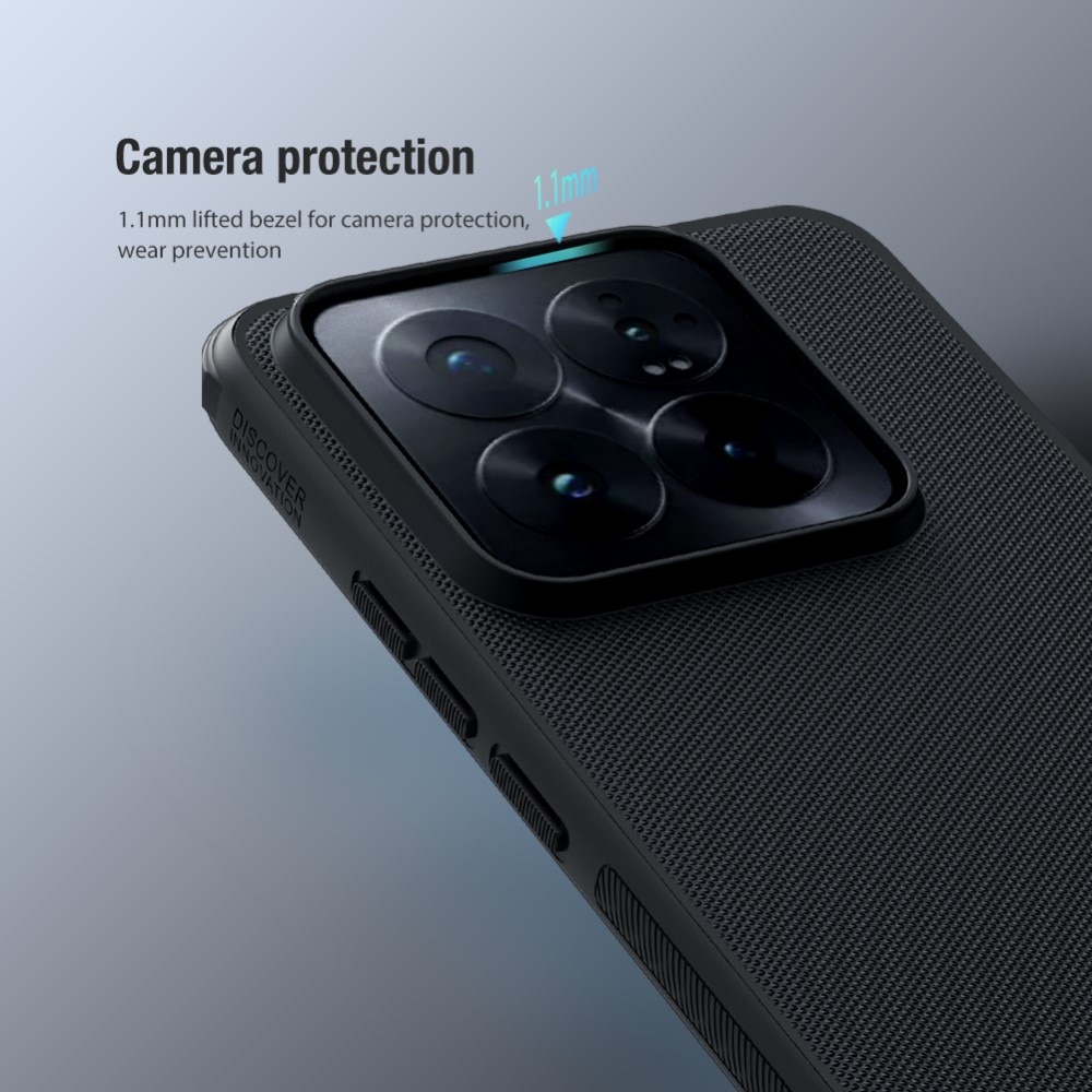 Super Frosted Shield Xiaomi 14 Pro, noir