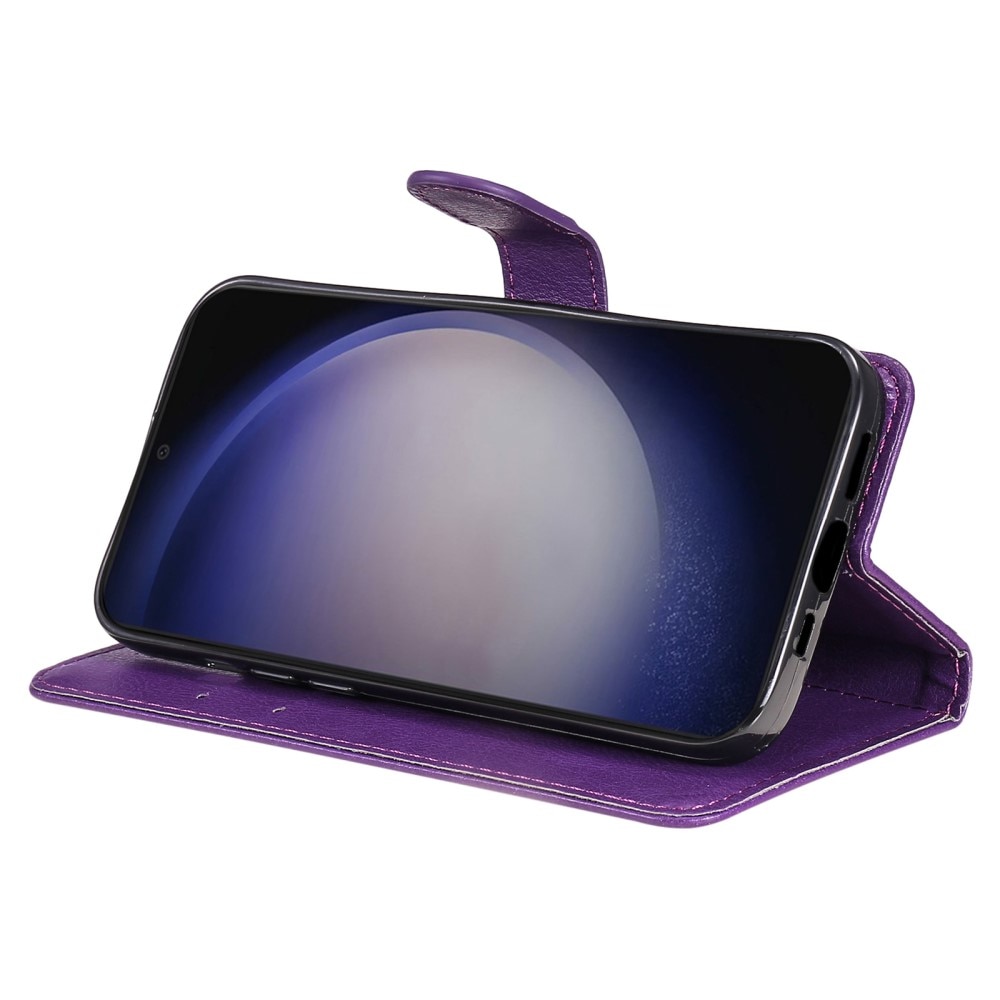 Étui portefeuille Samsung Galaxy S25, violet