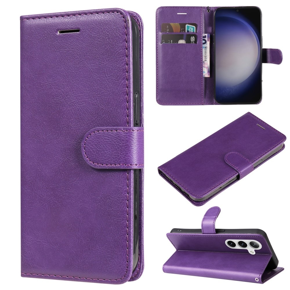 Étui portefeuille Samsung Galaxy S24, violet