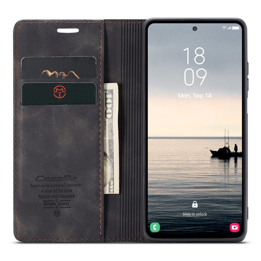 Étui portefeuille mince Samsung Galaxy S23 FE, Noir