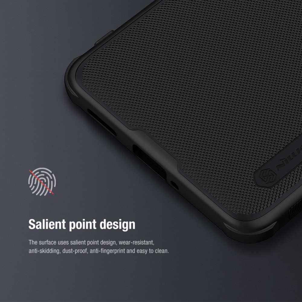 Super Frosted Shield Xiaomi Redmi Note 13 Pro Plus, noir