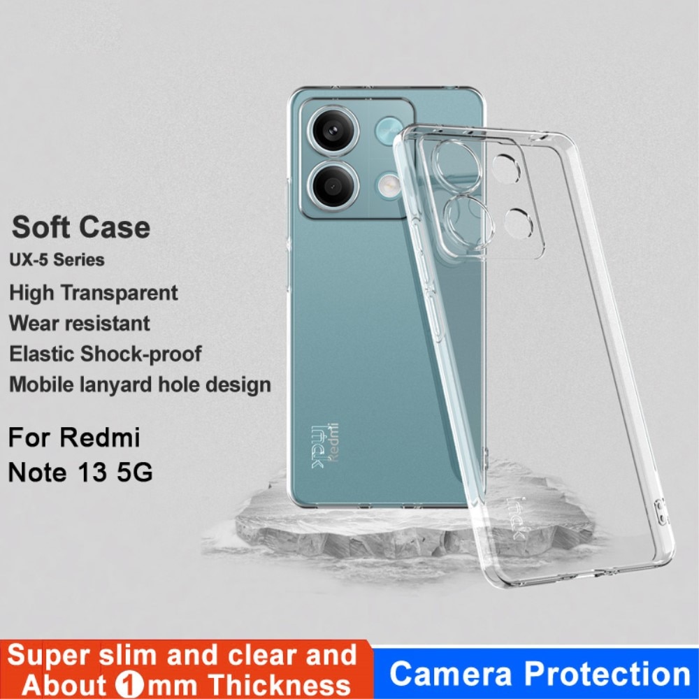 Coque TPU Case Xiaomi Redmi Note 13, Crystal Clear