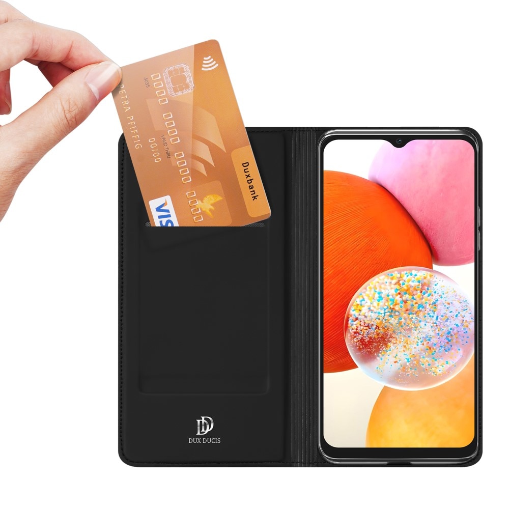 Étui portefeuille Skin Pro Series Samsung Galaxy A15, Noir