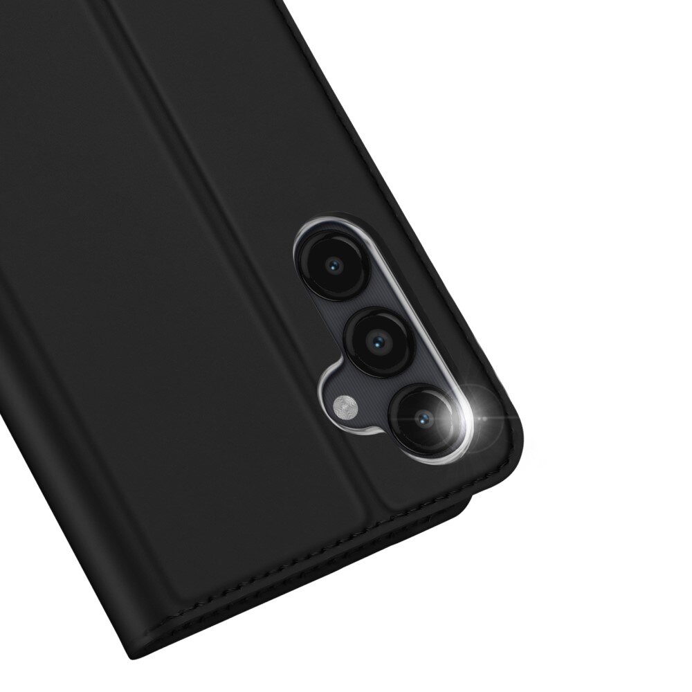 Étui portefeuille Skin Pro Series Samsung Galaxy A15, Noir