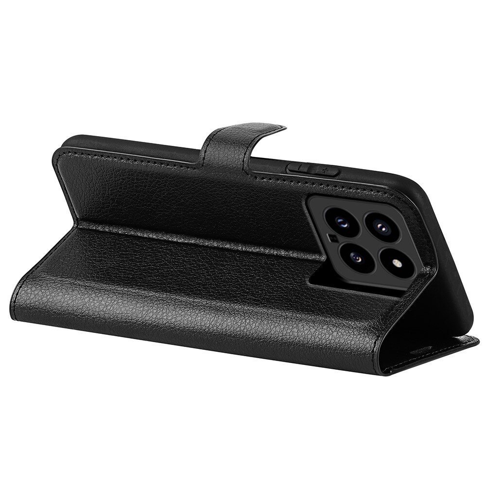 Coque portefeuille Xiaomi 14, Noir