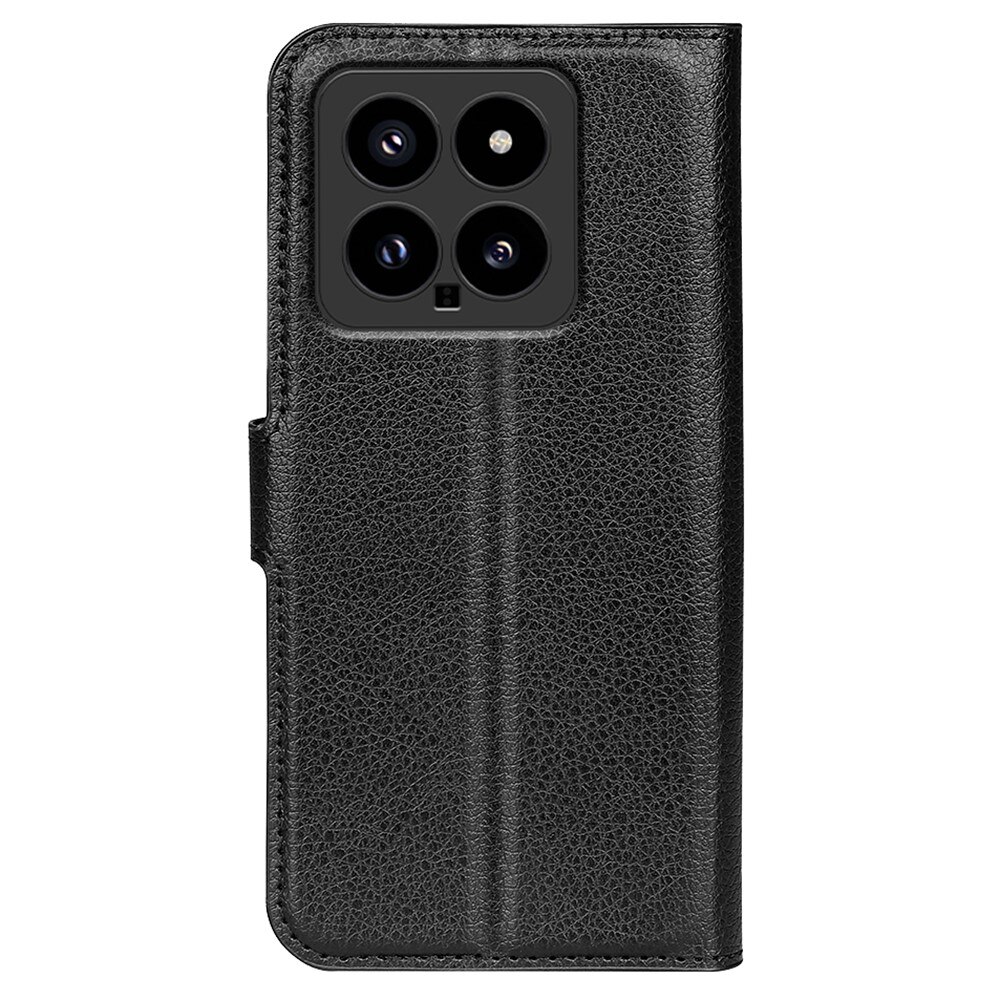 Coque portefeuille Xiaomi 14, Noir