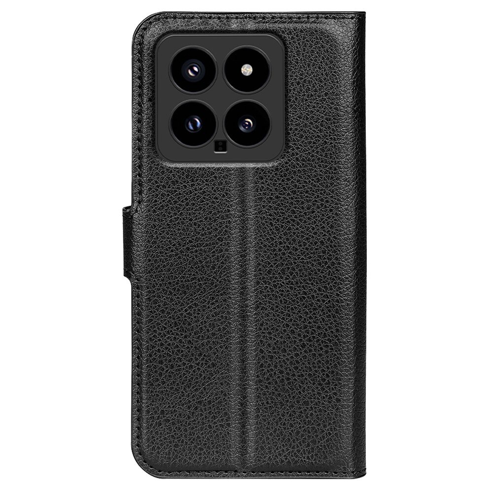 Coque portefeuille Xiaomi 14, noir