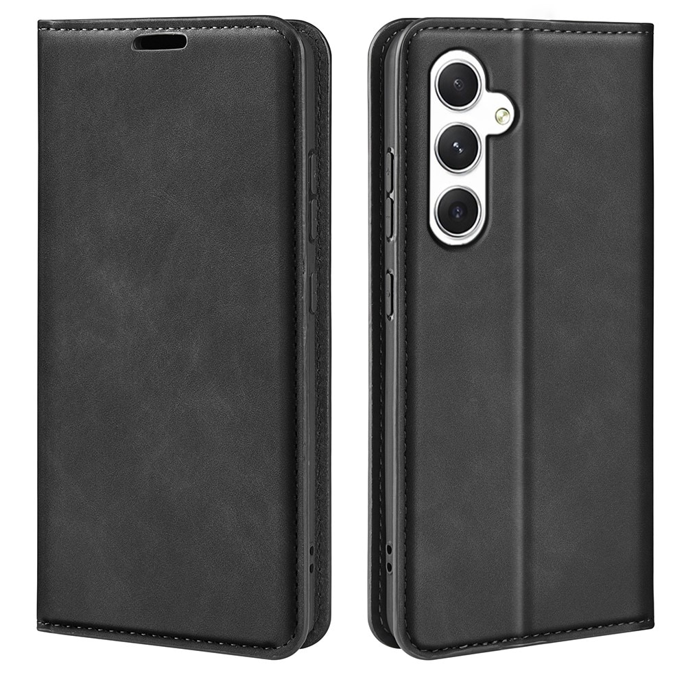Kit pour Samsung Galaxy S24 : Coque portefeuille Fine et protecteur d’écran
