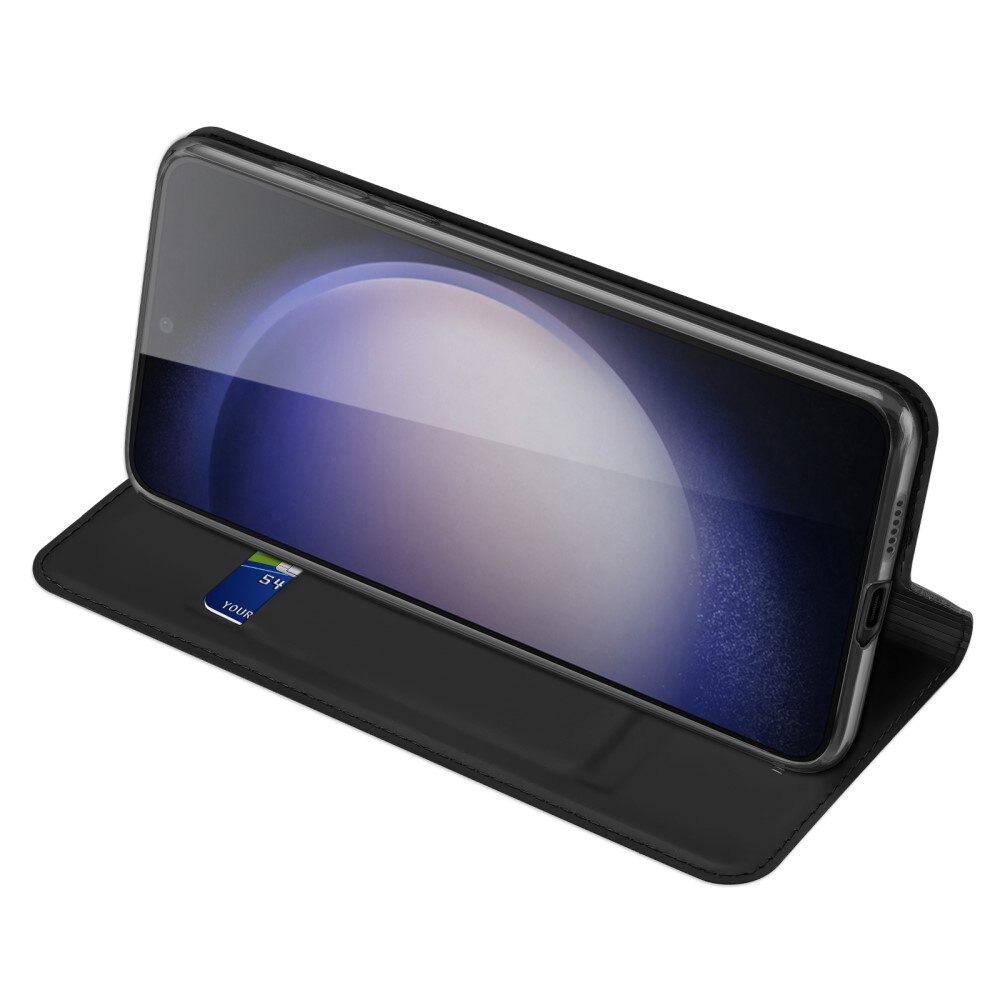Étui portefeuille Skin Pro Series Samsung Galaxy S24, Noir