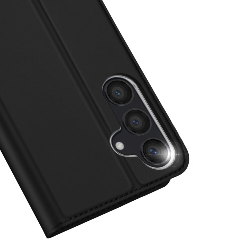 Étui portefeuille Skin Pro Series Samsung Galaxy S24, Noir