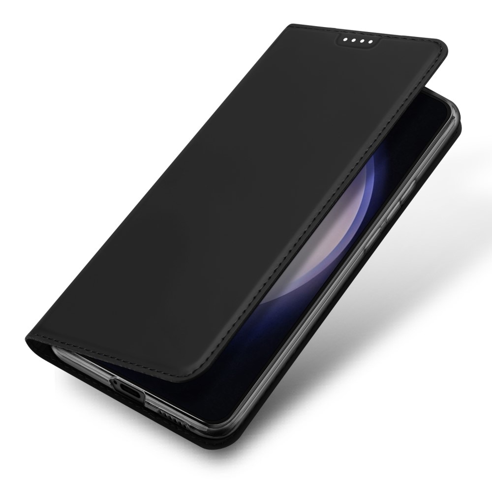 Étui portefeuille Skin Pro Series Samsung Galaxy S24, Noir