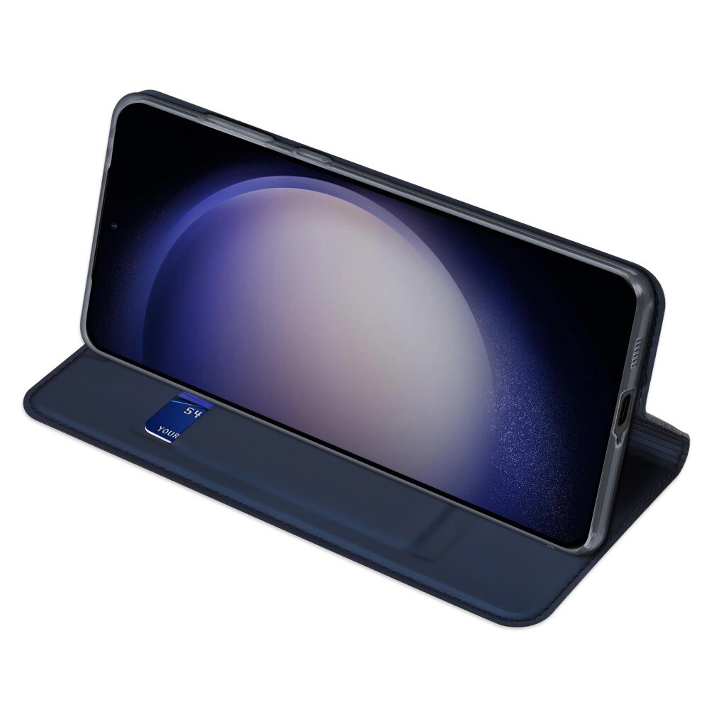 Étui portefeuille Skin Pro Series Samsung Galaxy S24 Plus, Bleu
