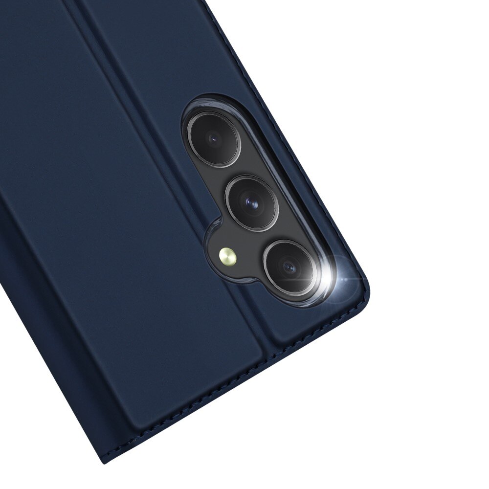 Étui portefeuille Skin Pro Series Samsung Galaxy S24 Plus, Bleu