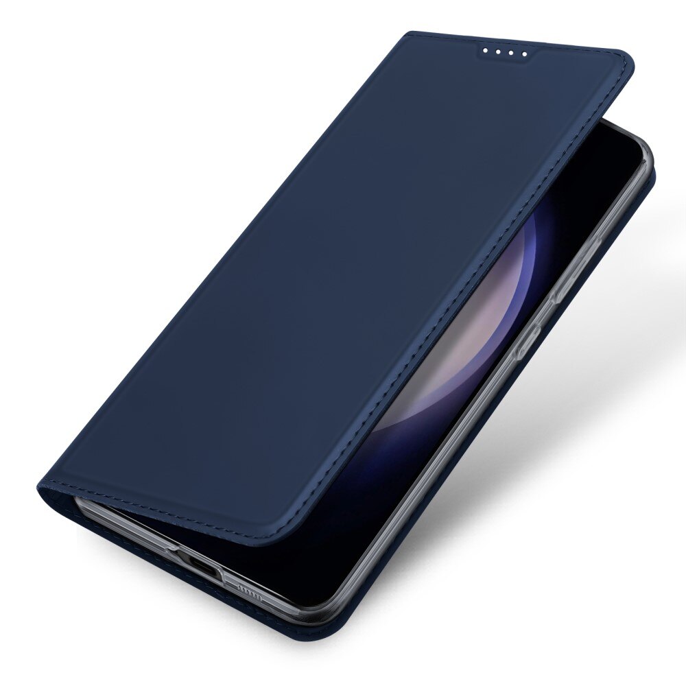 Étui portefeuille Skin Pro Series Samsung Galaxy S24 Plus, Bleu