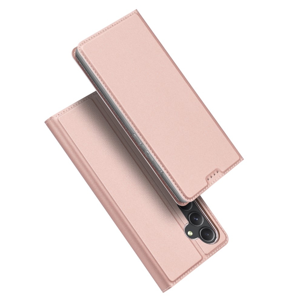 Étui portefeuille Skin Pro Series Samsung Galaxy S24 Plus, Or rose
