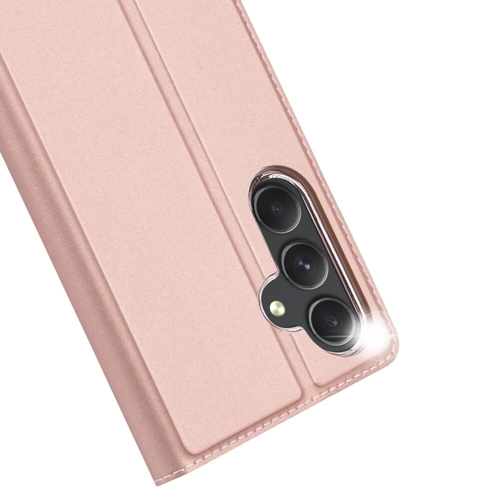 Étui portefeuille Skin Pro Series Samsung Galaxy S24 Plus, Or rose