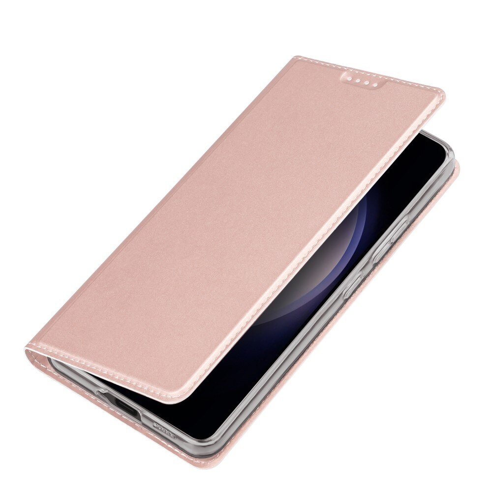 Étui portefeuille Skin Pro Series Samsung Galaxy S24 Plus, Or rose
