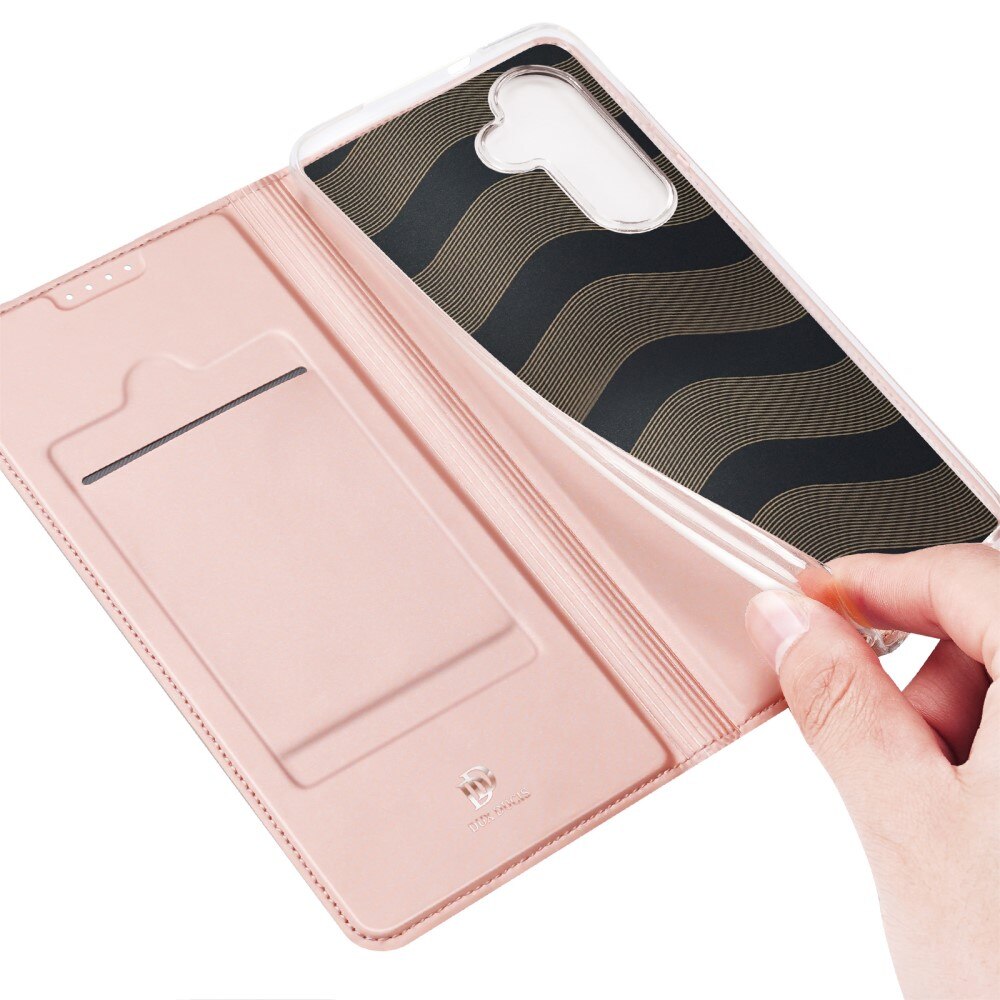 Étui portefeuille Skin Pro Series Samsung Galaxy S24 Plus, Or rose