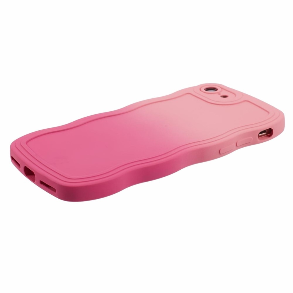 Coque Wavy Edge iPhone SE (2020), ombre rose