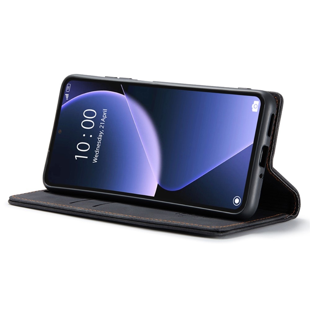 Étui portefeuille mince Xiaomi 13T, Noir