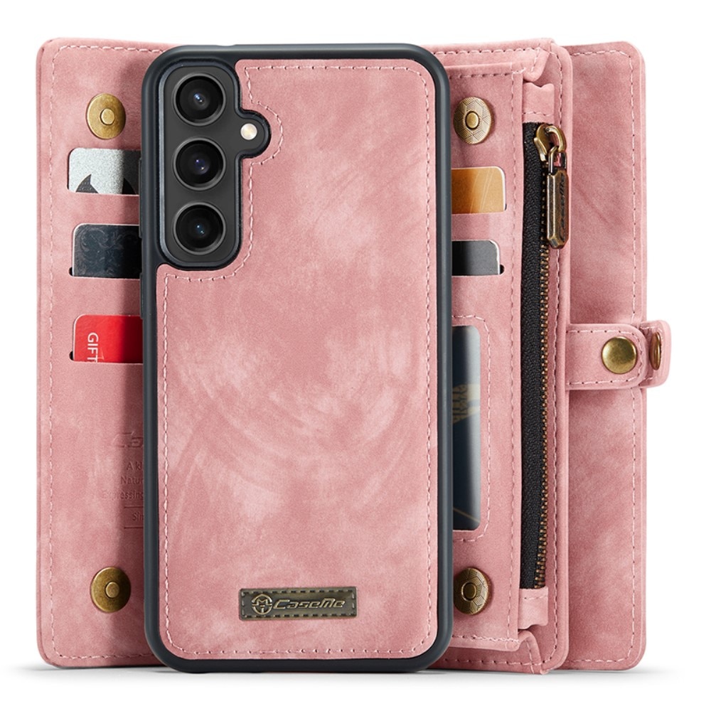 Étui portefeuille multi-cartes Samsung Galaxy S23 FE, Rose