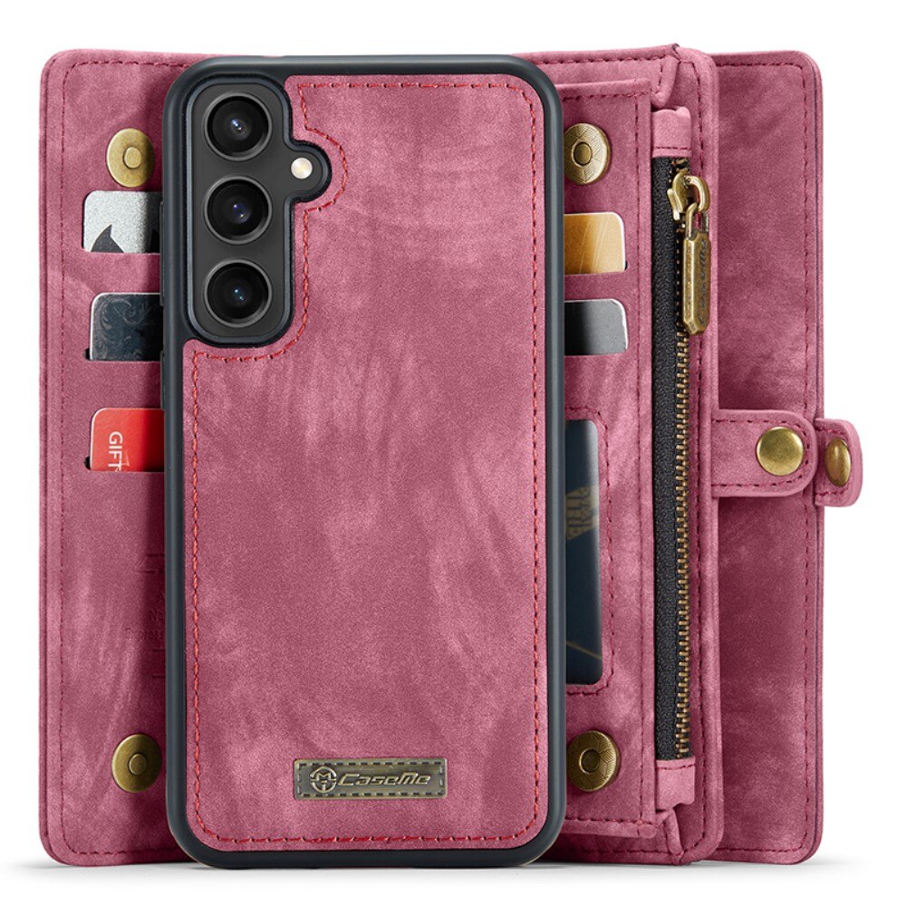 Étui portefeuille multi-cartes Samsung Galaxy S23 FE, Rouge