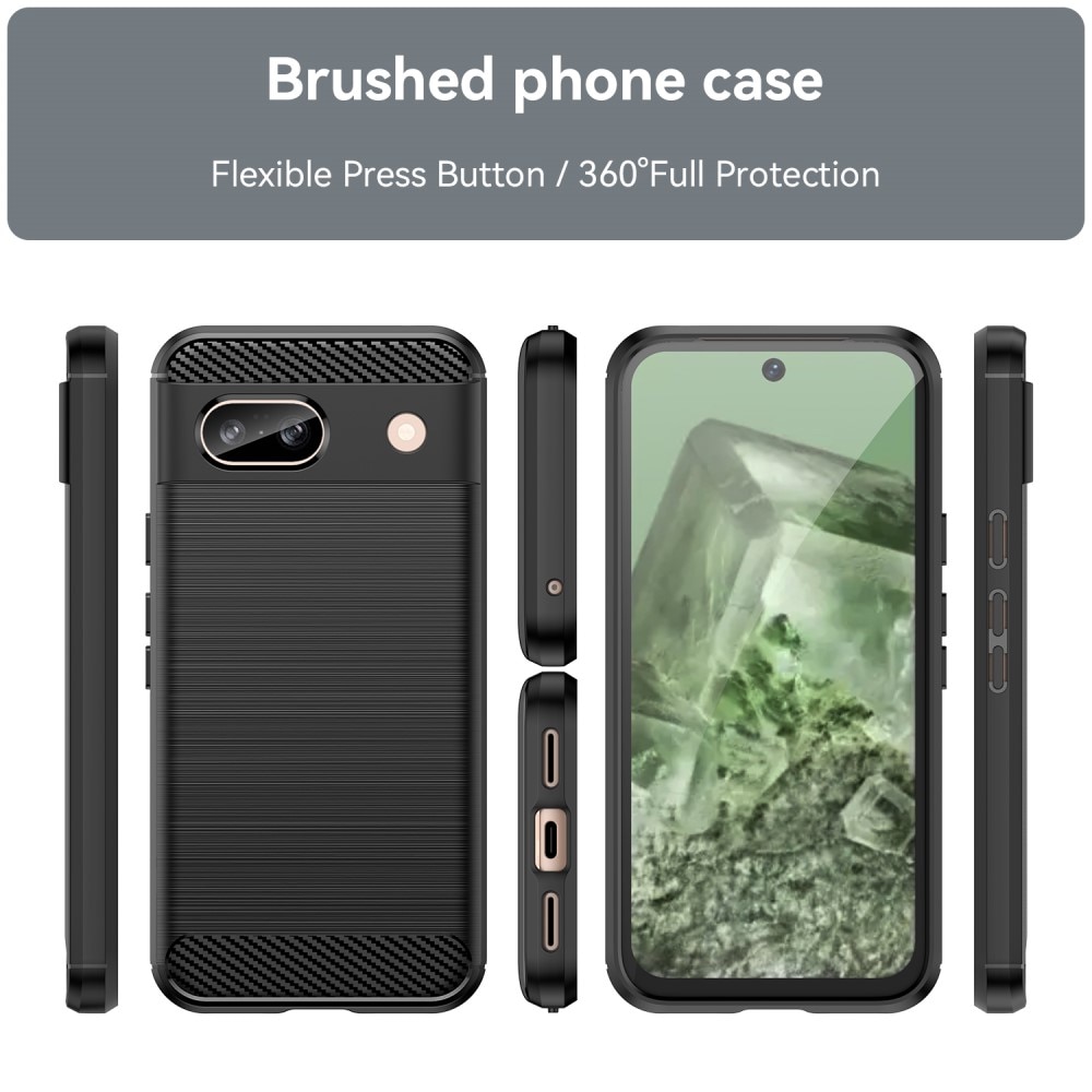 Coque TPU Brushed Google Pixel 8a, [FÄRG}