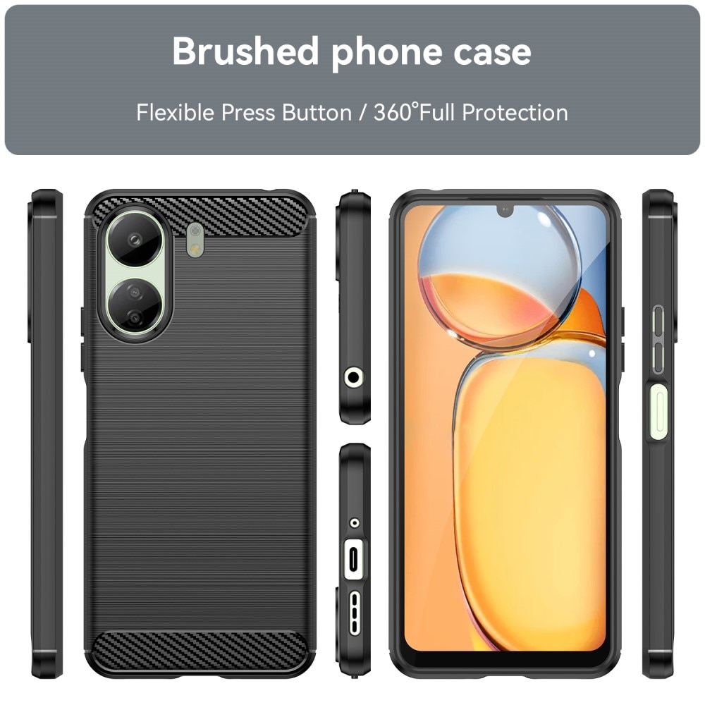 Coque TPU Brushed Xiaomi Redmi 13C, [FÄRG}